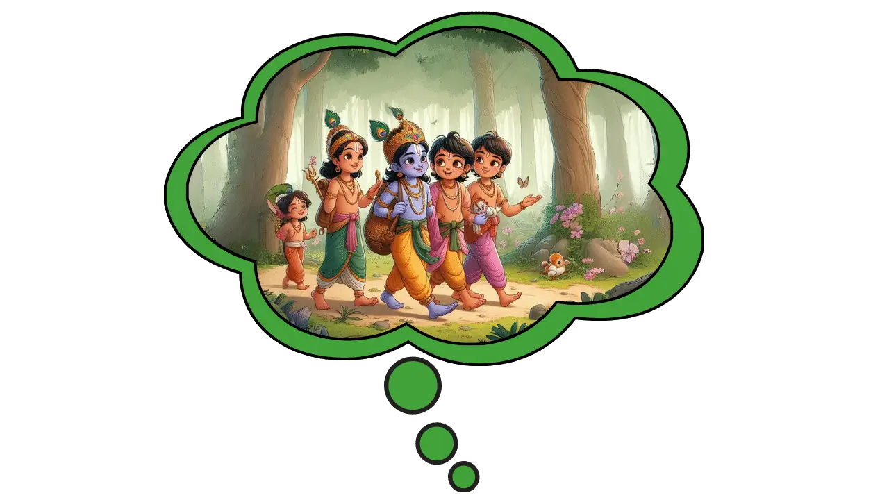 Krishna Asht sakha , Krishna asht sakha stories