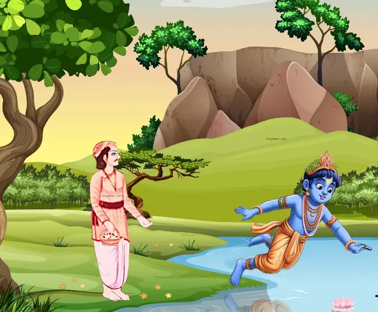 govind swami ne shrinathji ko dhakka mara