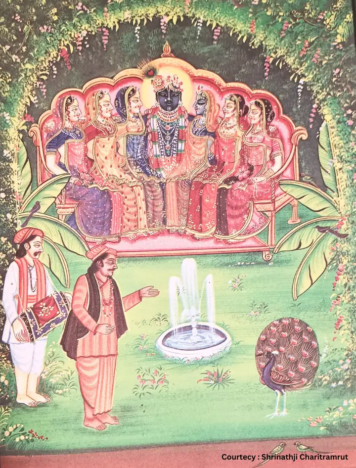 श्री'कृष्ण के रासलीला के दर्शन 