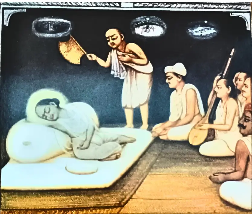 परमानंद दास जी के द्वारा गाए गए पद हरी तेरी लीला की सुधि आवे सुनकर महाप्रभुजी मूर्छित हुए 