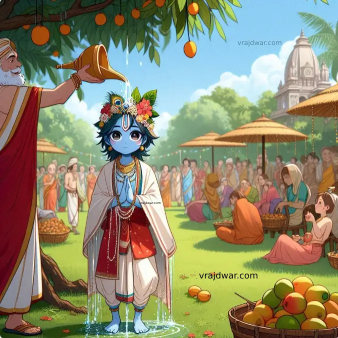 Pushtimarg Snanyatra rituals , Jyesthabhishek