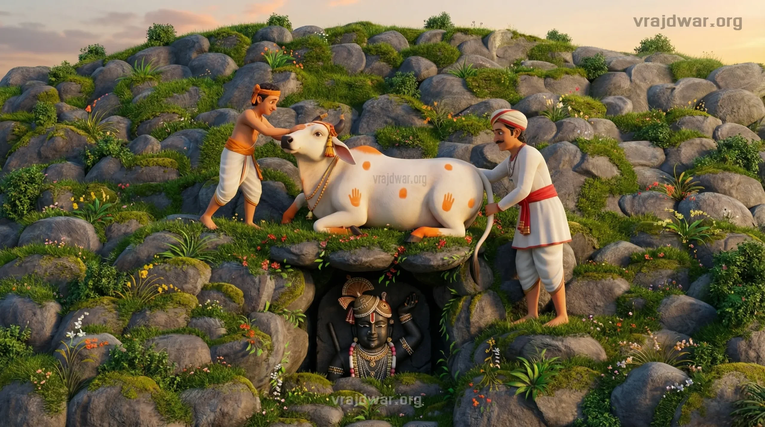 મહાપ્રભુજી ઉત્સવ , શ્રીનાથજી મુખારવિંદ દર્શન 