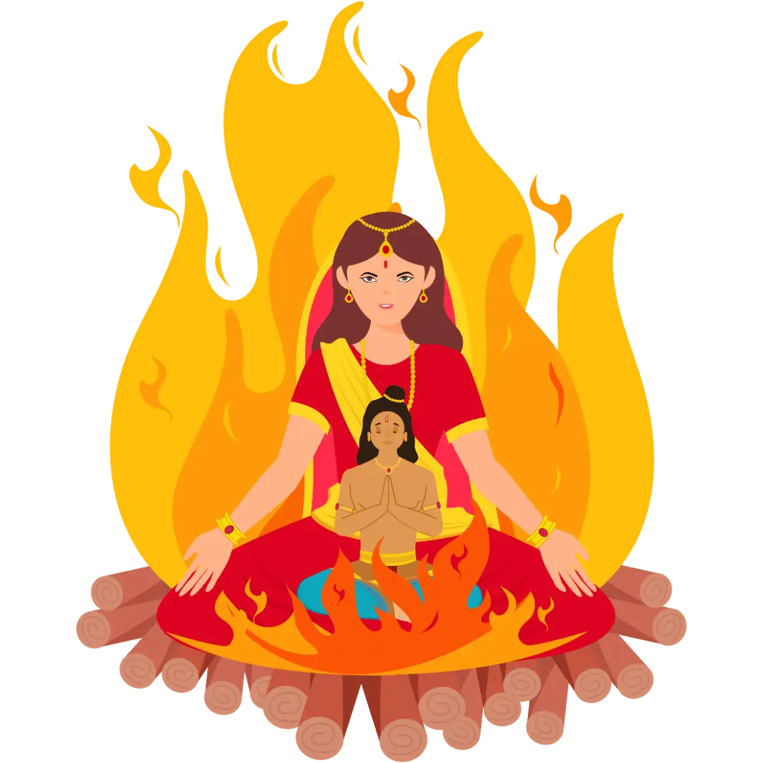 होलीका पूजन कथा महत्व 